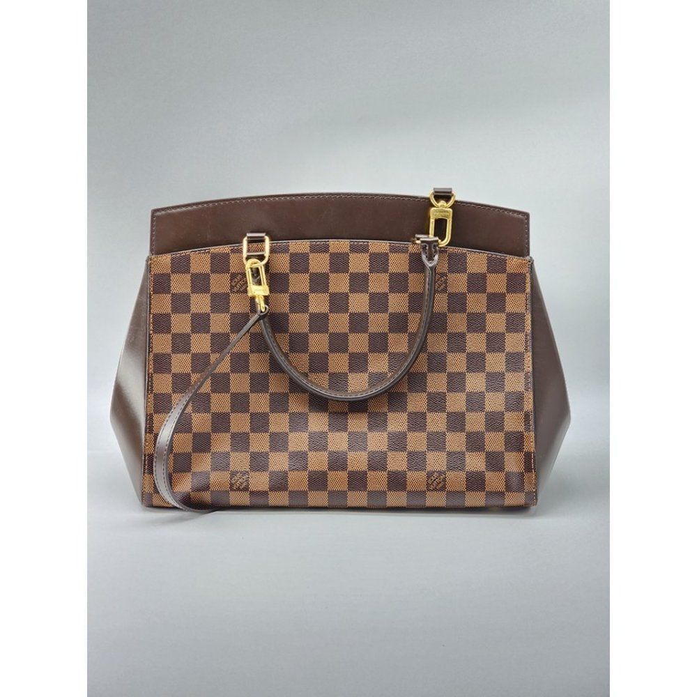 Louis Vuitton Rivoli MM Damier Ebene Satchel | Like New Condition - Picture 3 of 8